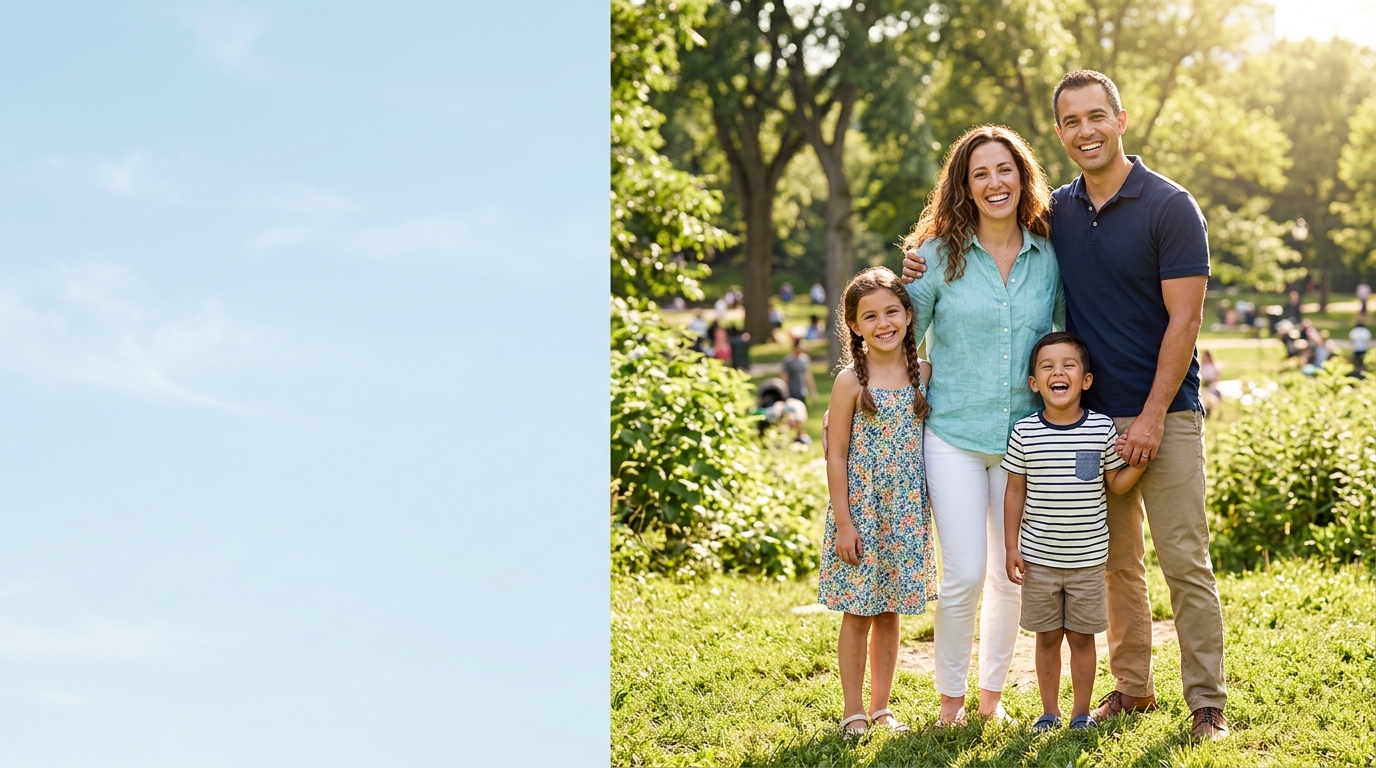 Happy Healthy Family